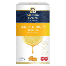 Manuka Health-Manuka Honey Drops Lemon MGO 400+ 15 Drops 65g