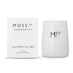 Moss St. Fragrances-Coconut & Lime Scented Candle 320g