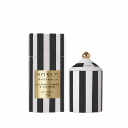 Moss St. Fragrances-Jasmine, Amber & Saffron Ceramic Candle 100g