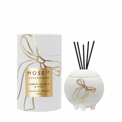 Moss St. Fragrances-Lemon Myrtle & Pine Ceramic Diffuser 100ml