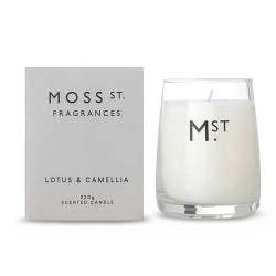 Moss St. Fragrances-Lotus & Camellia Scented Candle 320g