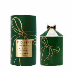 Moss St. Fragrances-Oakmoss & Amber Ceramic Candle 360g