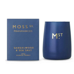 Moss St. Fragrances-Sandalwood & Seasalt Scented Candle 320g
