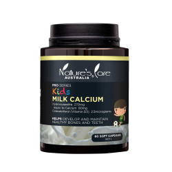 Nature's Care-Kids Milk Calcium 60 Soft Capsules
