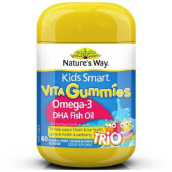 Nature's Way- Kids Smart Vita Gummies Omega 3 Fish Oil 60 Pastilles