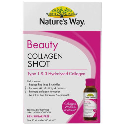 Nature's Way-Beauty Collagen Shot Berry Flavoured Liquid 10 x 50ml