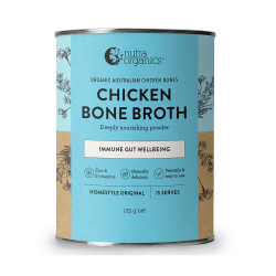 Nutra Organics-Chicken Bone Broth with Protein Calcium Vitamin C Homestyle Original Flavour 100g