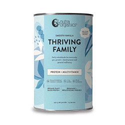 Nutra Organics-Thriving Protein Organic Pea Rice Blend Smooth Vanilla 450g 