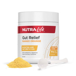 Nutralife-Gut Relief Mango Orange 180g