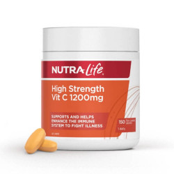 Nutralife-High Strength Vitamin C 1200mg 150 Tablets
