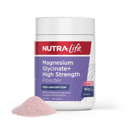 Nutralife-Magnesium Glycinate+ High Strength Powder 180g
