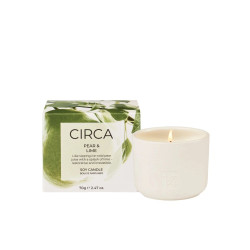 CIRCA-Pear & Lime Soy Candle 70g