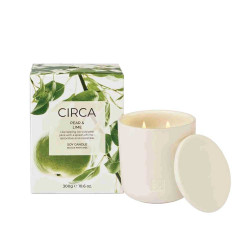 CIRCA-Pear & Lime Soy Candle 350g