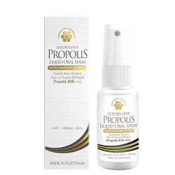 Golden Hive-Propolis Liquid Oral Spray With Manuka Honey 30ml
