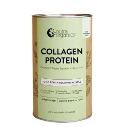 Nutra Organics-Collagen Build with Bodybalance + Magnesium Unflavoured 450g