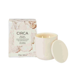 CIRCA-Sea Salt & Vanilla Soy Candle 300g
