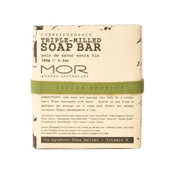MOR-Sencha Verbena Correspondence Triple Milled Soap Bar 180g