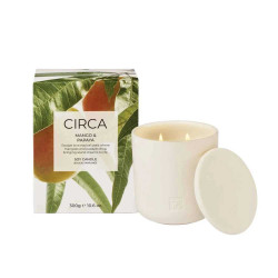 CIRCA-Mango & Papaya Scented Soy Candle 300g