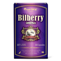 Toplife-Bilberry 5000mg 180 Capsules