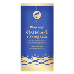 Toplife-Omega 3 1000mg Max Salmon Oil 180 Capsules