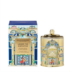 Glasshouse Fragrances-Christmas Under the Mistletoe 380g Soy