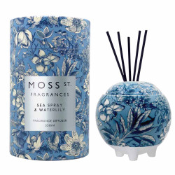Moss St. Fragrances Sea Spray & Waterlily Ceramic Diffuser 350ml