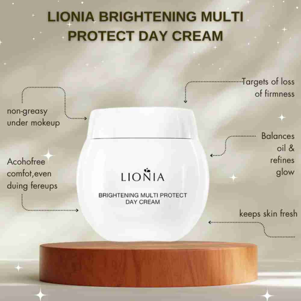 Lionia Brightening Multi Protect Day Cream 50g | Natonic