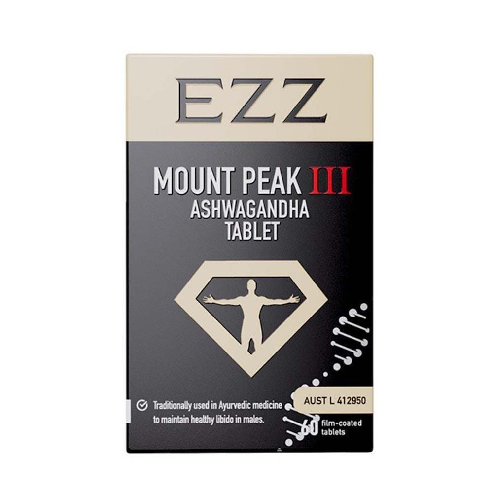 EZZ マウント ピーク III アシュワガンダ 60 カプセル |ナトニック