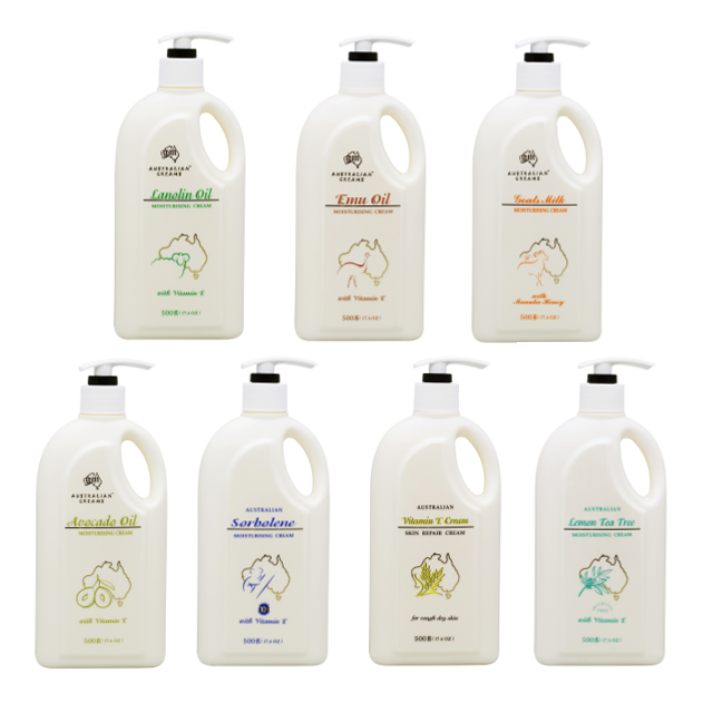 G&M オーストラリア産ラノリンオイル 保湿クリーム ビタミンE配合 500g