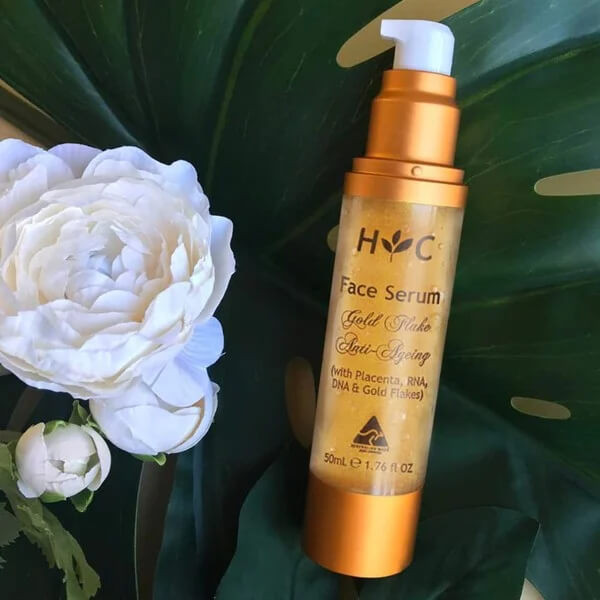 オーストラリア製 [HC]Gold Flake アンチエイジング セラム 美容液 Amazon.com: Healthy Care Anti Ageing Gold Flake Face Serum 50ml