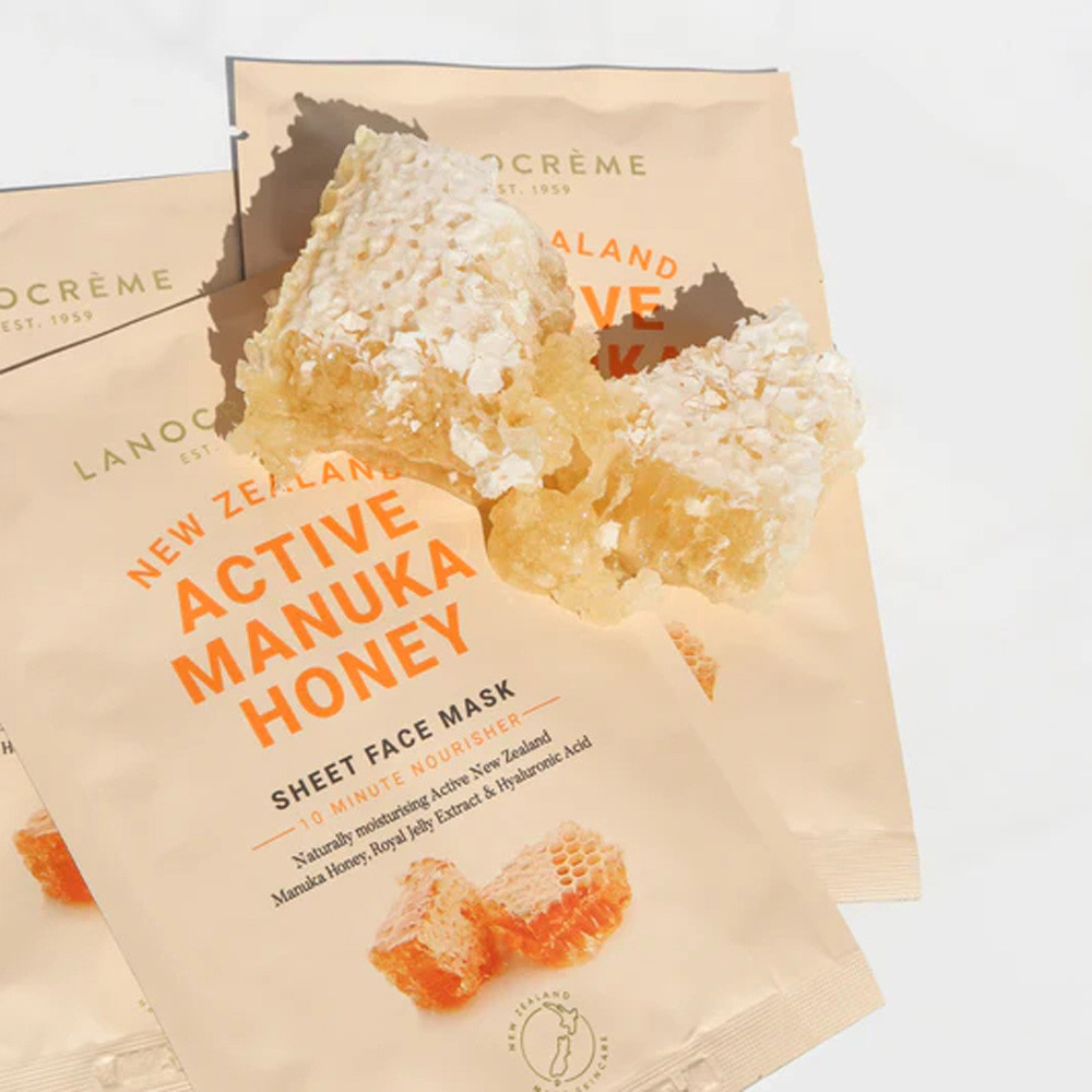 ラノクリーム ニュージーランド アクティブ マヌカハニー シート