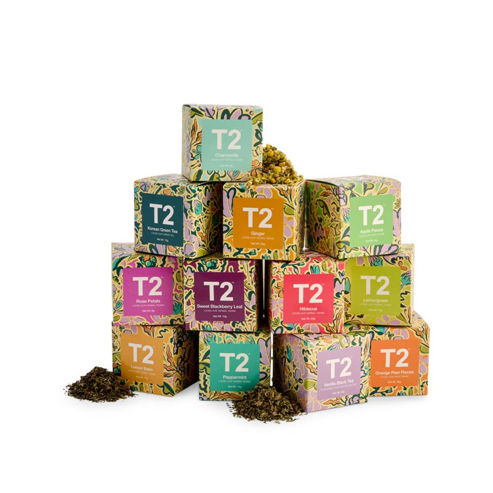 T2 紅茶6缶ギフトセット T2ティー ザ・ティー・テイラー ルーズリーフ ギフトパック