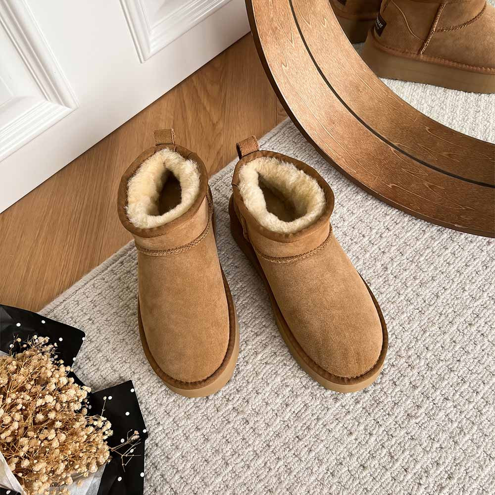 タスマンUGG厚底スラントブーツ | Natonic