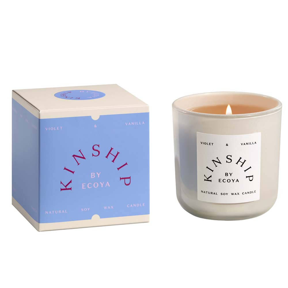 Ecoya Kinship バイオレット＆バニラ キャンドル 375g | Natonic