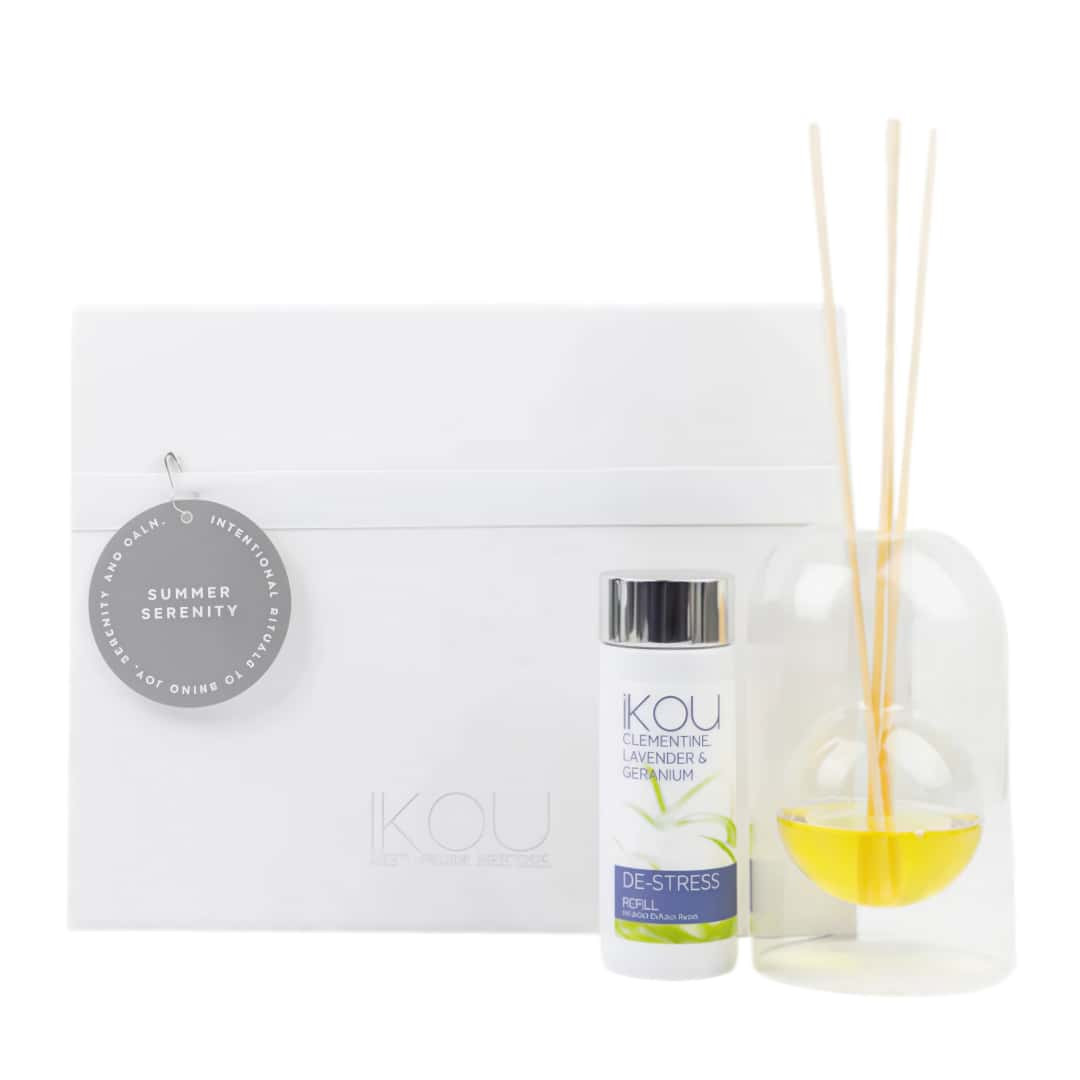 ブランド IKOU iKOU Limited Edition Glass Diffuser Gift Pack | Natonic