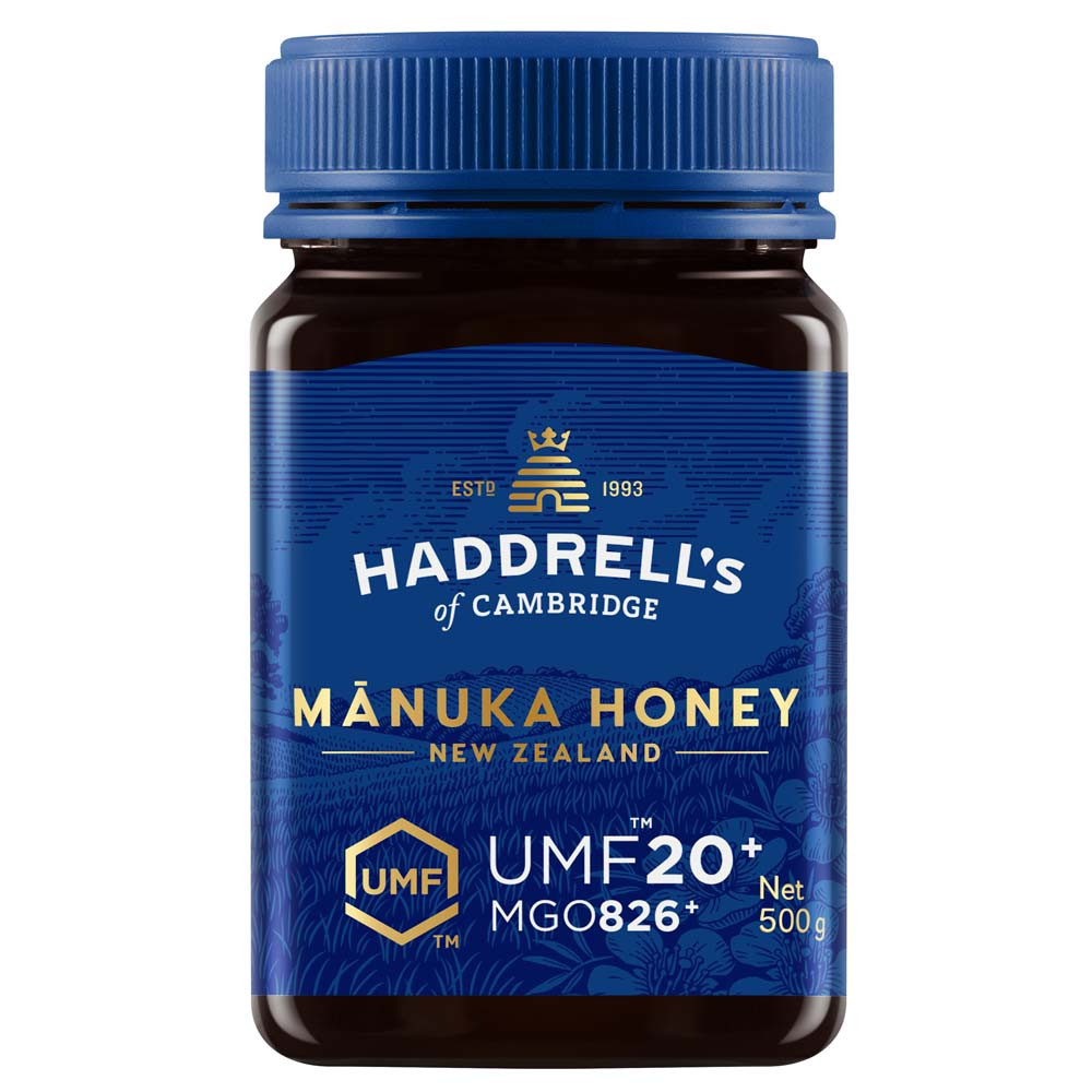 Haddrell's UMF 20+ マヌカハニー 500g (MGO 826+) |ナトニック