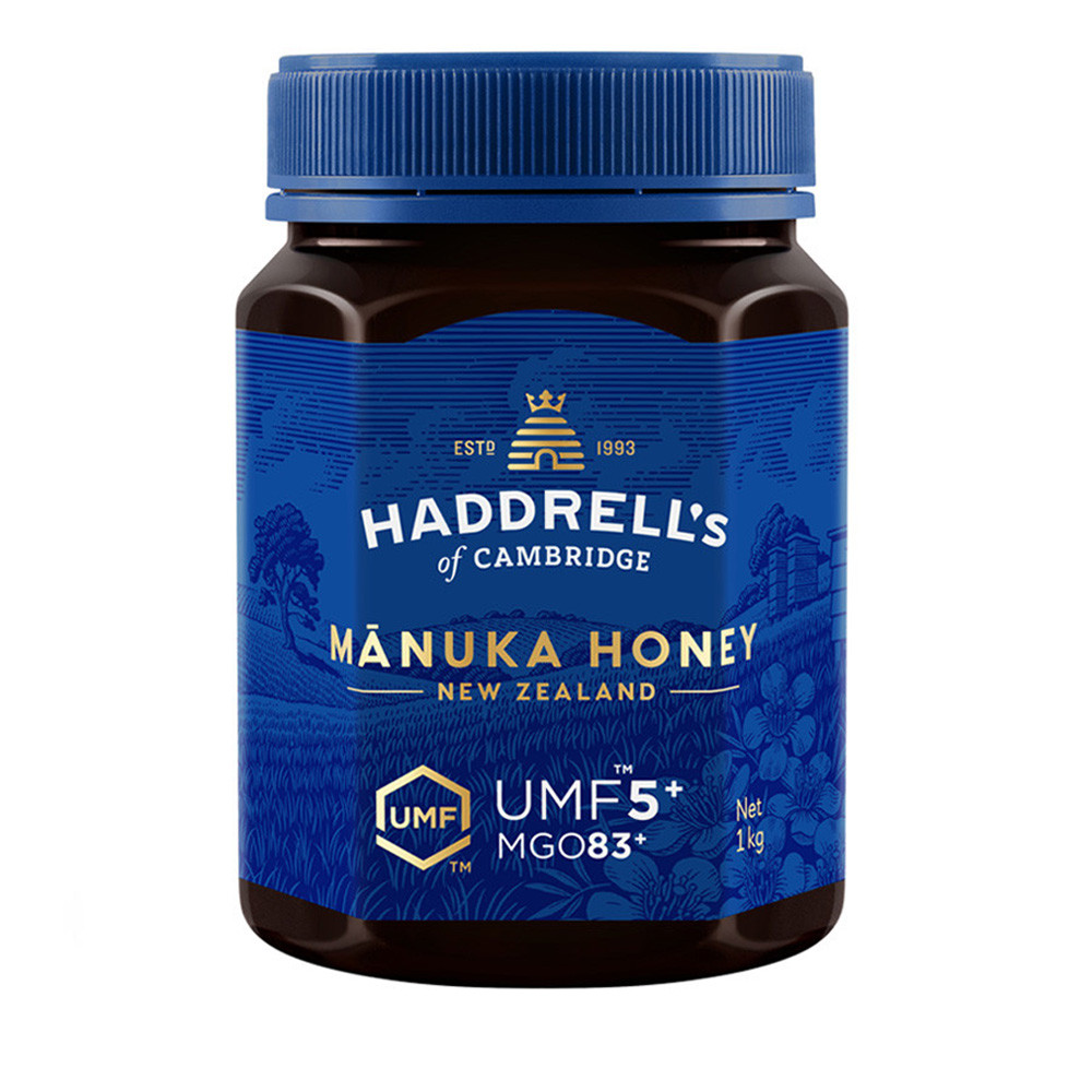 Haddrell's-UMF™ 5+ マヌカハニー 大容量1kg MGO 83+ Haddrell's UMF 5+ マヌカハニー 1kg (MGO 83+) |ナトニック
