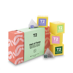 T2 ハーブティー、フレーバーティーセット T2ティー ハーブ、花、フルーツ ルーズリーフ ギフトパック