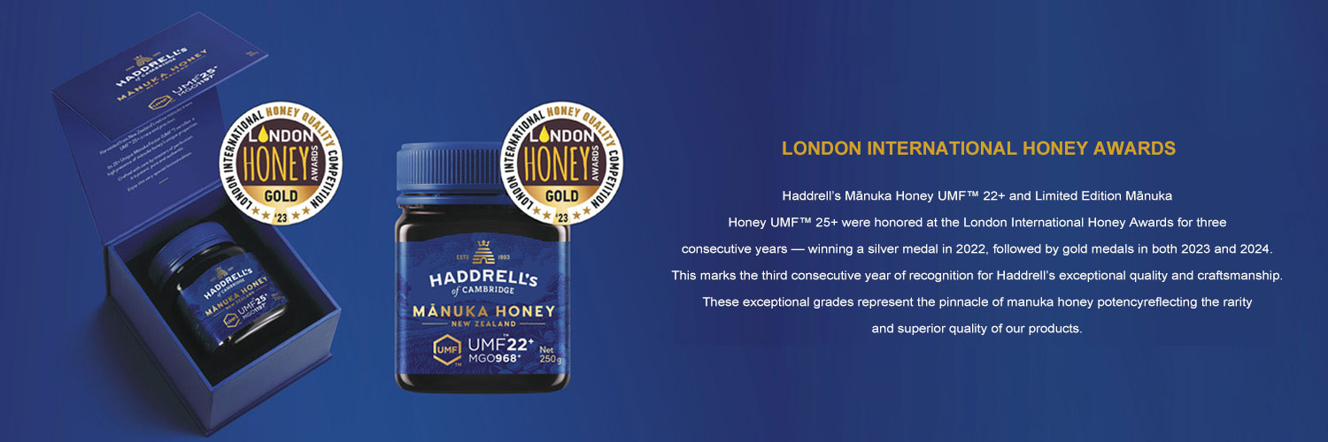 Haddrell's UMF™ 5+ Mānuka Honey 250g (MGO 83+) | Natonic